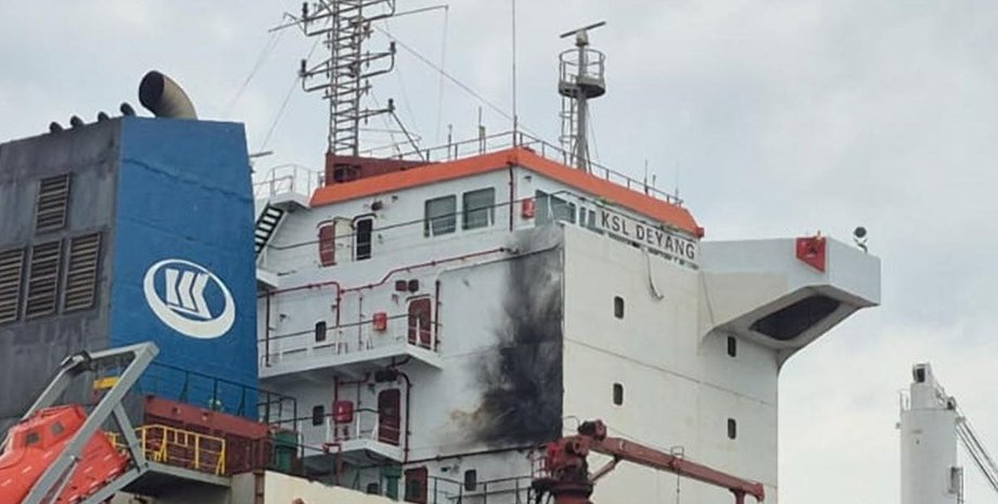 Дрон ударив по судну КНР у Чорному морі