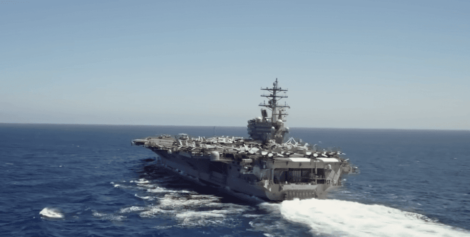 Израиль, военные корабли США, авианосец, Средиземное море