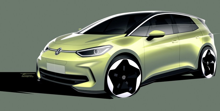 Електромобіль Volkswagen ID.3, Volkswagen, Volkswagen ID.3, Volkswagen ID.3 2023, новий Volkswagen ID.3