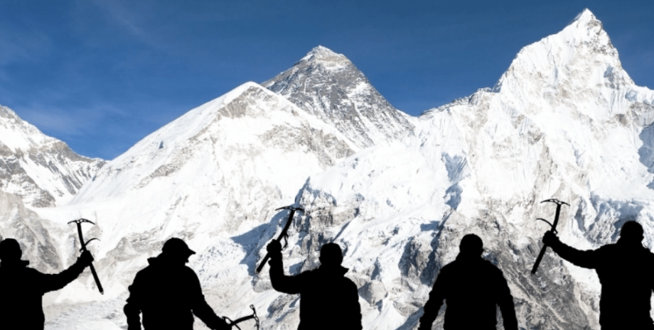 поход, горы, альпинисты