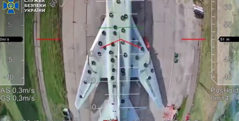 СБУ показала, как "Паутина" вывела из строя 41 самолет РФ