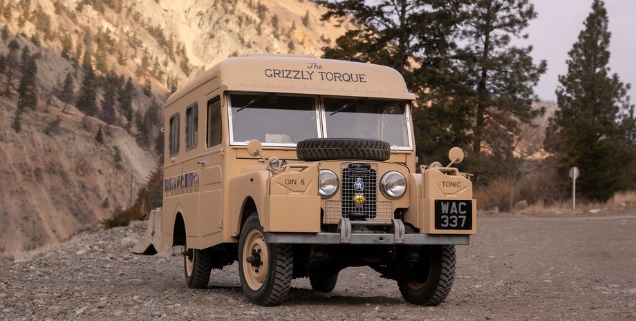 Land Rover Series I, Land Rover 1957, автодом Land Rover, дом на колесах