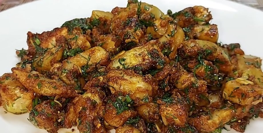 Кабачки с чесноком, кабачки рецепт, кабачки с чесноком, что приготовить из кабачков