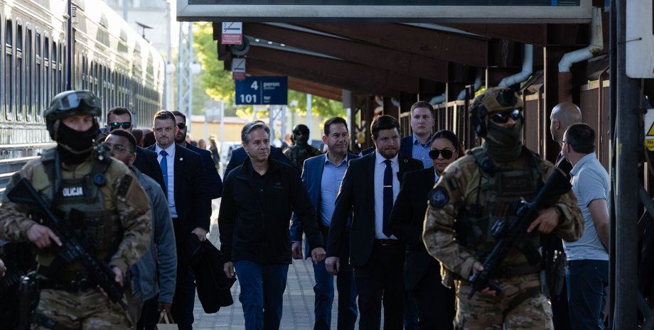 Энтони Блинкен, госсекретарь США, Блинкен Киев