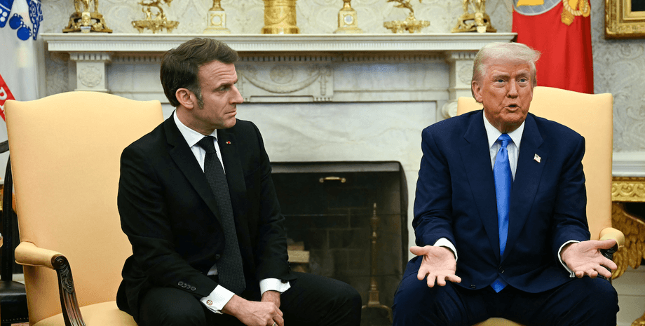 Макрон Трамп, зустріч Трампа і Макрона