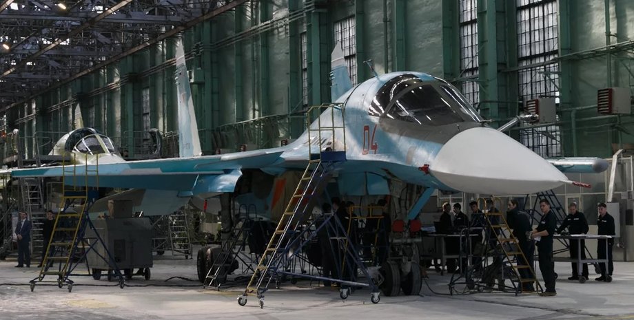 Производство Су-34