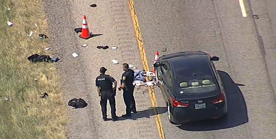 Водитель в Техасе застрелил мотоциклиста