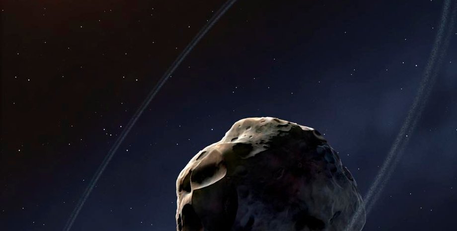 астероид, Харикло, кольца