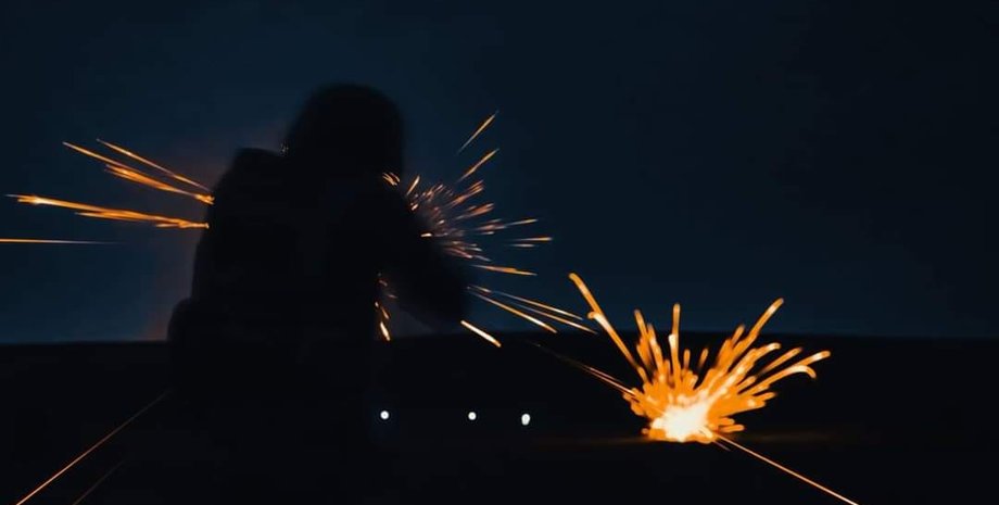 вибух, спалах, ніч, армія, ЗСУ