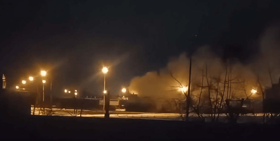 Дроны атаковали спиртзавод