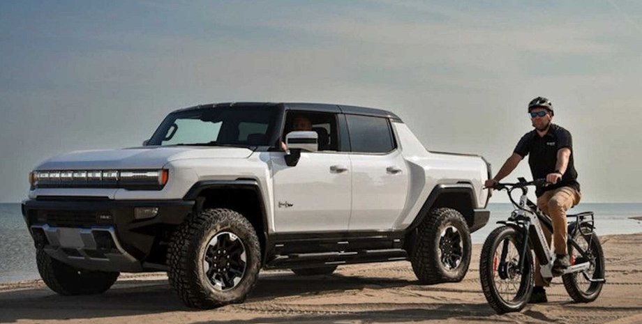 Велосипед Хаммер, GMC Hummer, электровелосипед Hummer, электробайк Hummer