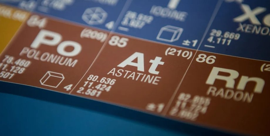 астат, хімічний елемент
