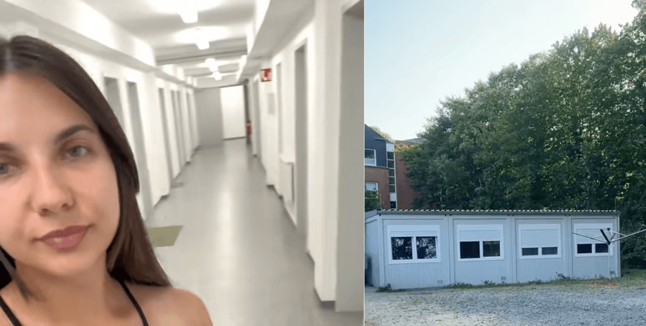 украинка в Германии украинка показала социальное жилье в Германии для беженцев