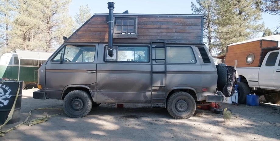 Volkswagen, Volkswagen Transporter, Автодом, Дом на колесах, Видео, Фото, Интерьер, Авто, Автомобили