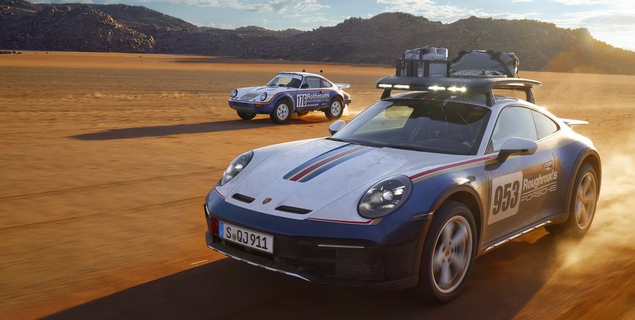 новый Porsche 911 Dakar, Porsche 911 Dakar, новый Porsche 911, кроссовер Porsche 911, кроссовер Порше 911