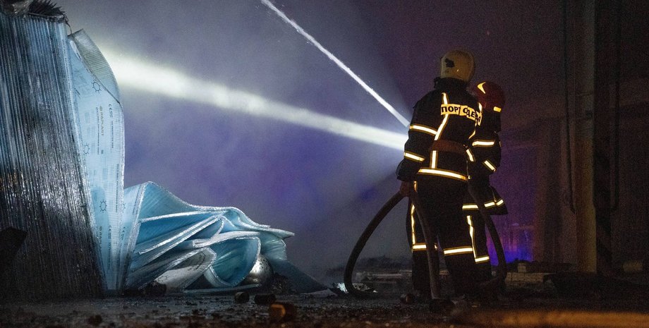 Пожежа в Одесі Наслідки обстрілу Одеси