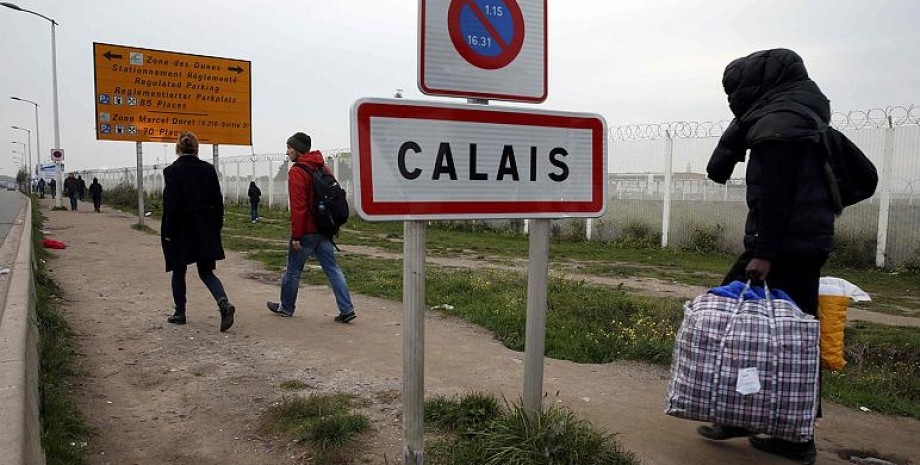 Беженцы в Па-де-Кале.