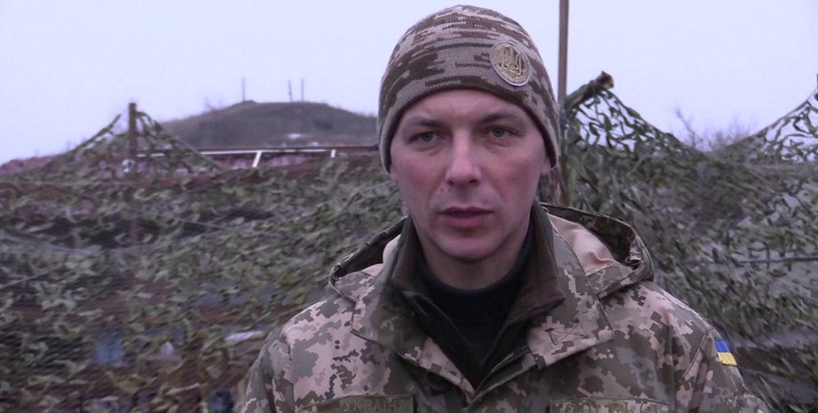 Спикер АТО Андрей Задубинный / Фото: Пресс-центр штаба АТО