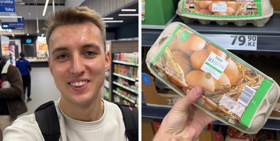 Денис Савенко у супермаркеті