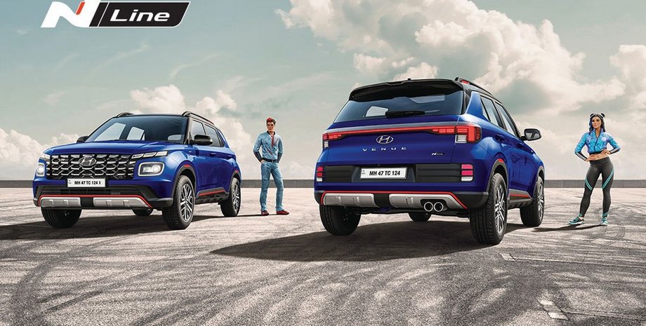 Hyundai Venue N Line, Hyundai Venue, Hyundai Venue 2023, новый Hyundai Venue, кроссовер Hyundai