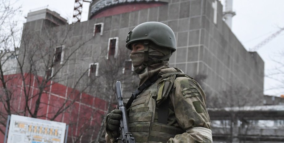 ЗАЭС, Запорожская АЭС, захват ЗАЭС, российский солдат, армия россии, оккупант, захватчик