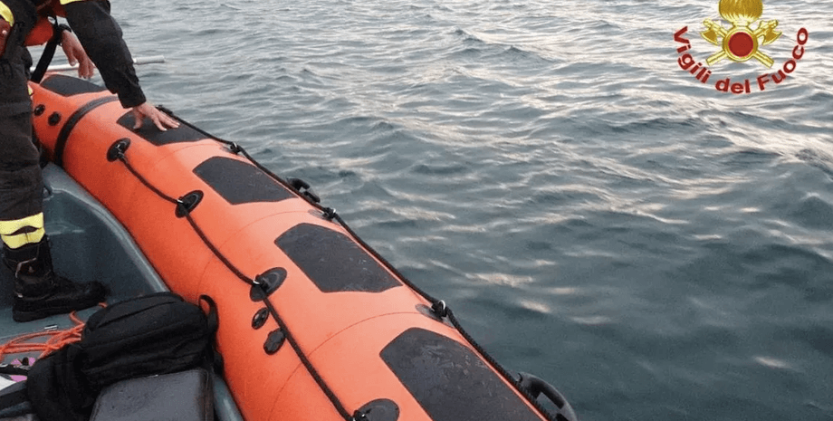 Спасательные работы, озеро Маджоре