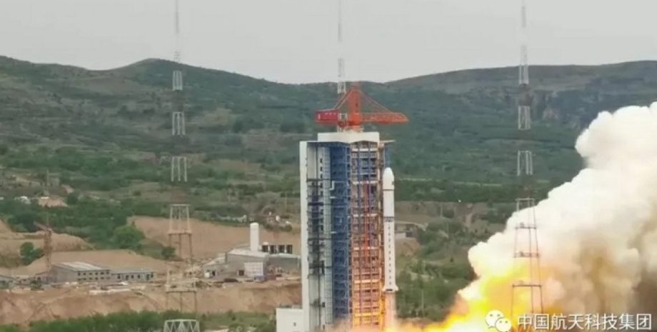 ракета, запуск, дим, Китай, космодром, фото