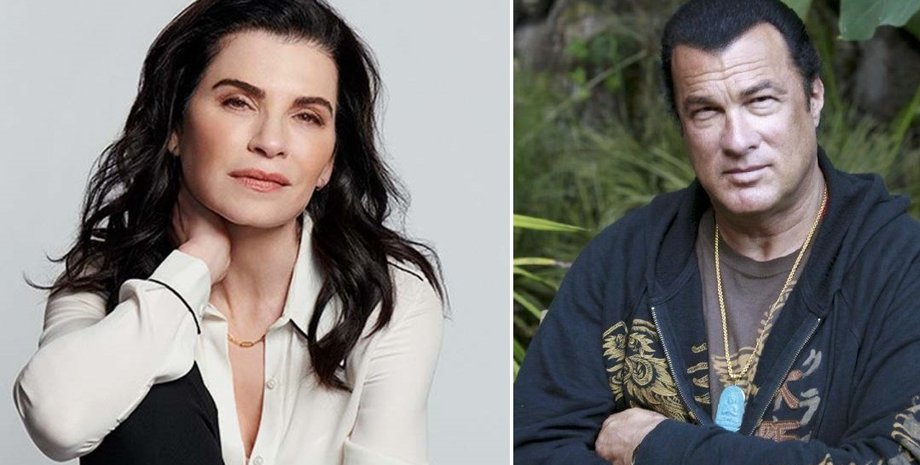 Джуліанна Маргуліс, Стівен Сігал, актриса, актор, бойовик