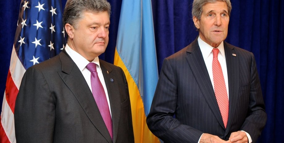 Петр Порошенко и Джон Керри / Фото: State Department photo