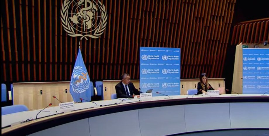 Фото: брифинг в Женеве/YouTube