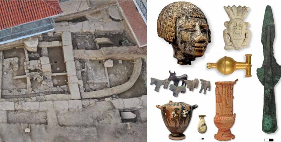 история, Артемида, храм, ученые, археология, археологи, артефакты, находка, сооружение, поклонение, культ, исследования, жертвоприношение, богиня, голова, бронзовый век, святилище, мифология, Греция, остров, Эгейское море