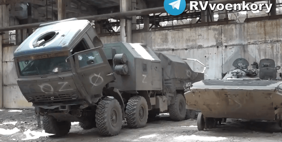 ремонт вражеской техники