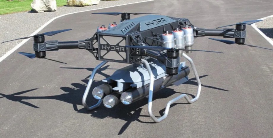 Реактивный дрон, Hydra 400, беспилотник