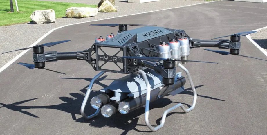 Реактивний дрон, Hydra 400, безпілотник