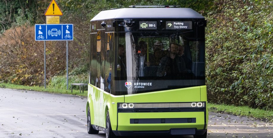 Blees BB-1, безпілотний автобус, безпілотні автобуси