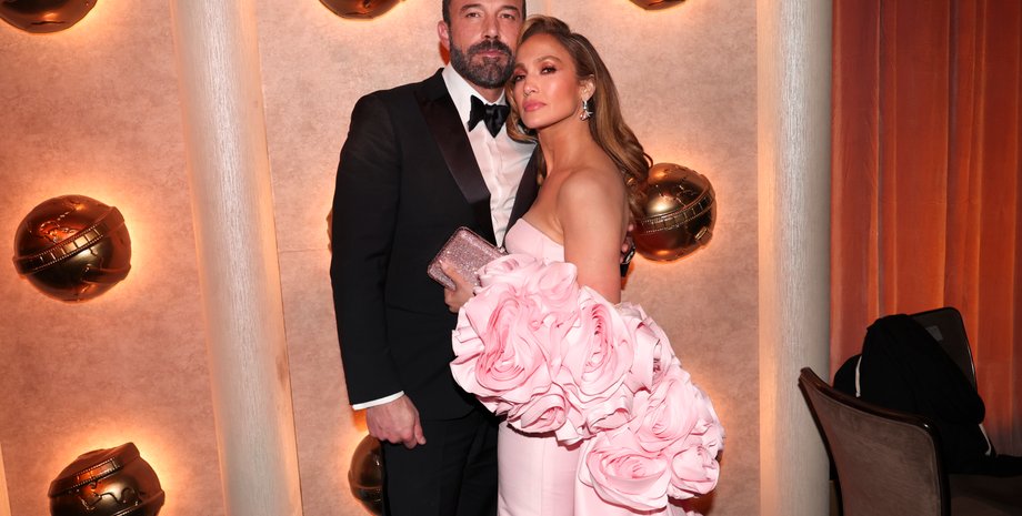Бен Аффлек и Дженнифер Лопес, золотой глобус 2024, красная дорожка, дженнифер лопес стиль, муж дженнифер лопес