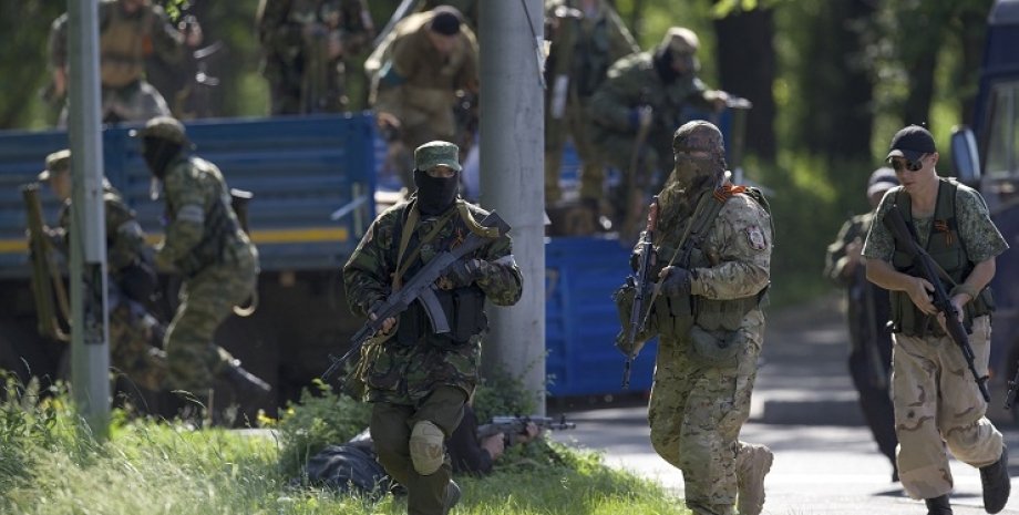 Боевики в Донбассе / Фото: Радио Свобода