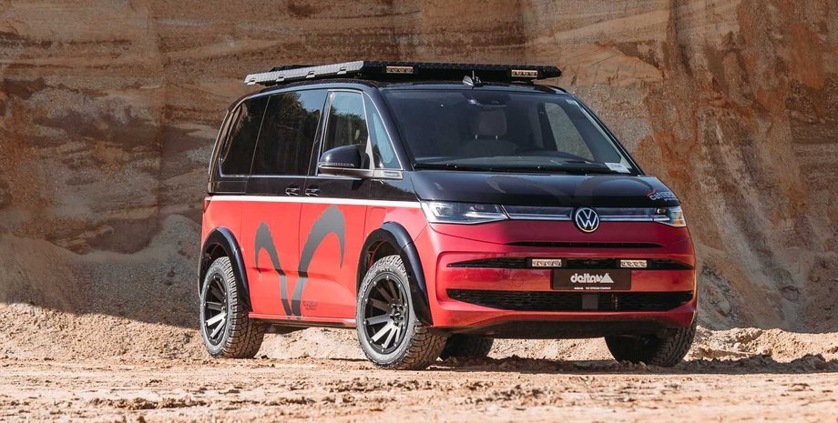Volkswagen, Volkswagen Multivan, Тюнинг, Бездорожье, Фургон, Авто, Автомобили, Новинки, Фото, Delta4x4