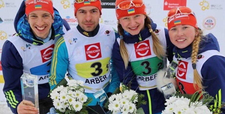 Сборная Украины по биатлону / Фото: НОК УКраины