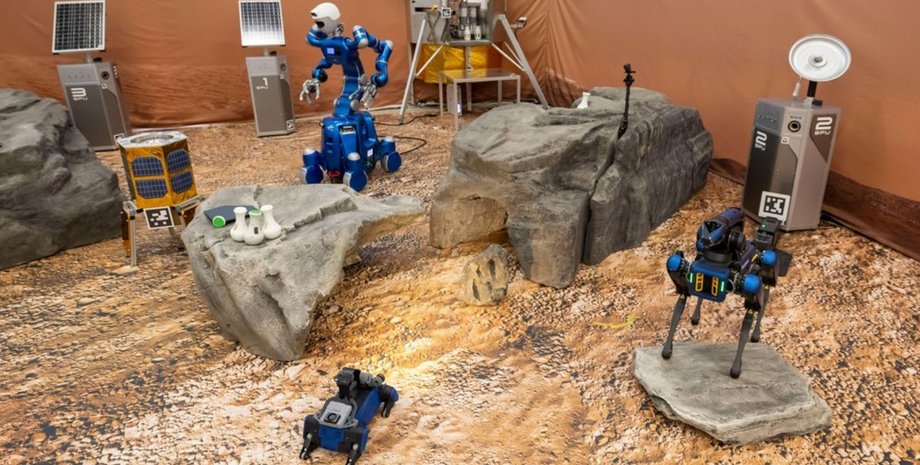 роботи Марс