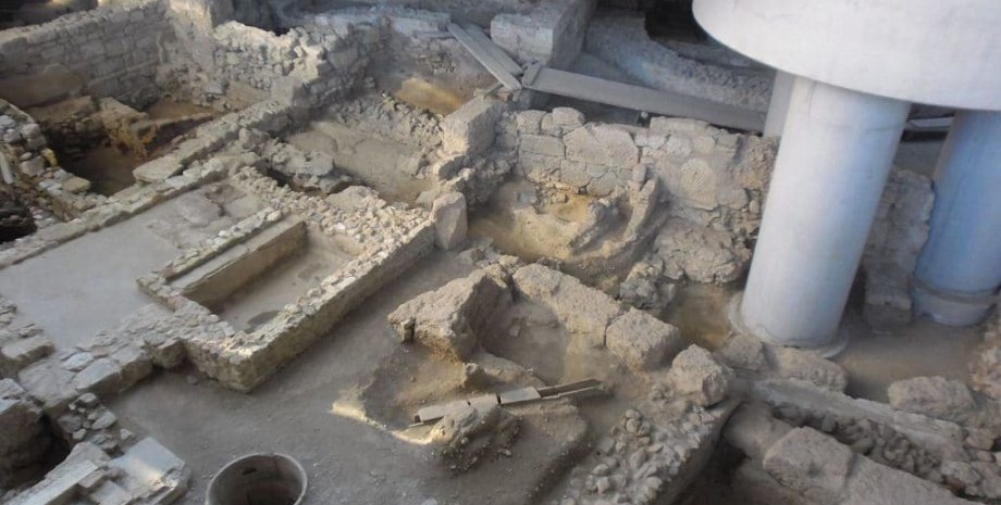 раскопки район, Греция, Акрополь, дом, музей, археологи, археология, Парфенон, сооружение, раскопки, античность, вилла, упадок, мастерские, артефакты