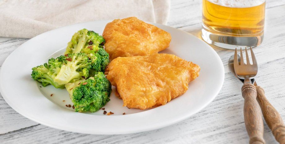 горбуша в кляре, рыба в кляре