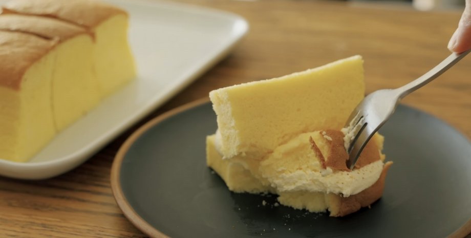 ніжний японський бісквіт, бісквіт сакура, рецепт бісквіту, рецепт японського бісквіту, бісквіт