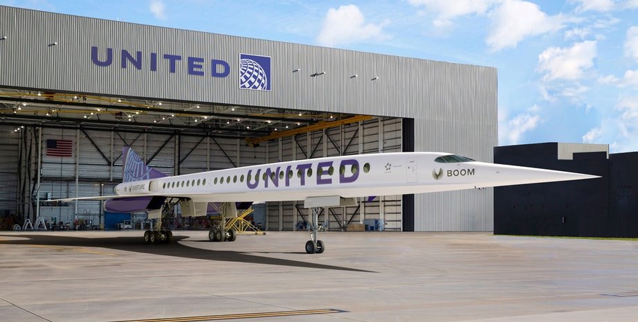 Boom Supersonic, самолет Overture