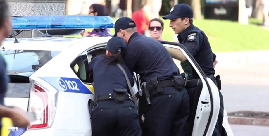 полиция, патрульная полиция, задержание полиция