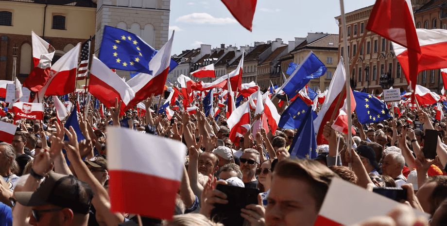 польша протест, польша акция протеста, демонстрация польша