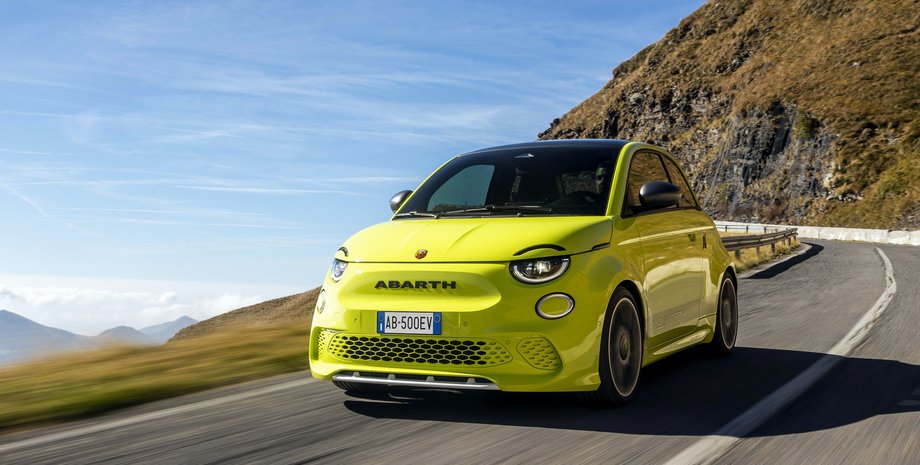 Новий Abarth 500e, Fiat 500e, Fiat 500e Abarth, новий Fiat 500e, електромобіль Fiat 500, новий Fiat 500e Abarth