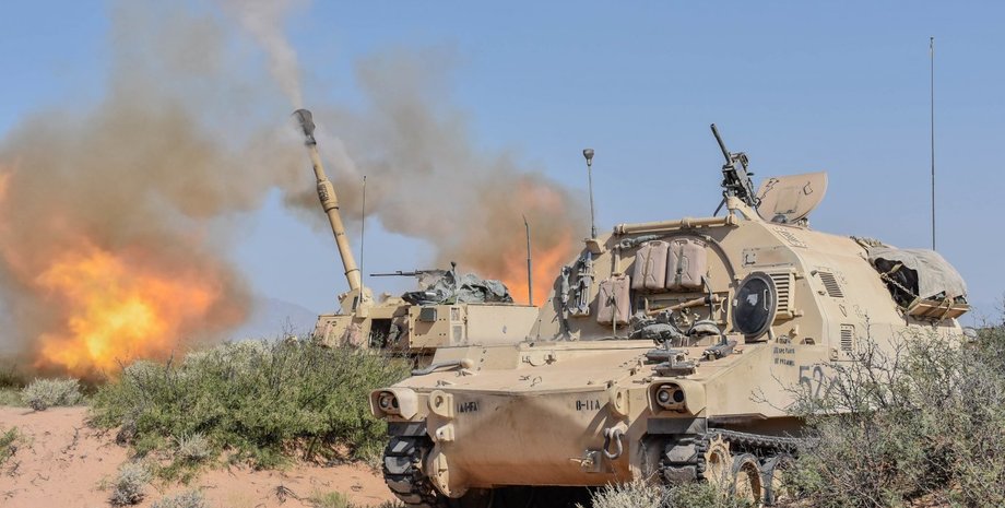 САУ М109, самохідні артустановки, гаубиці м109