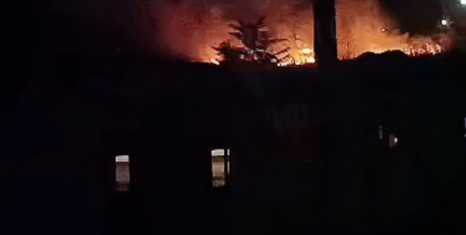 Пожежа в Ростовській області Ростов, пожежа, фото