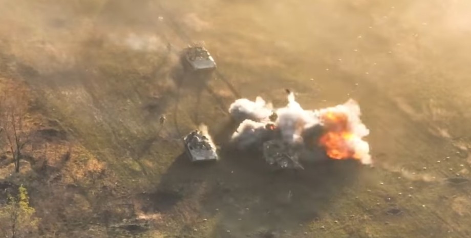 уничтожение танков ВС РФ